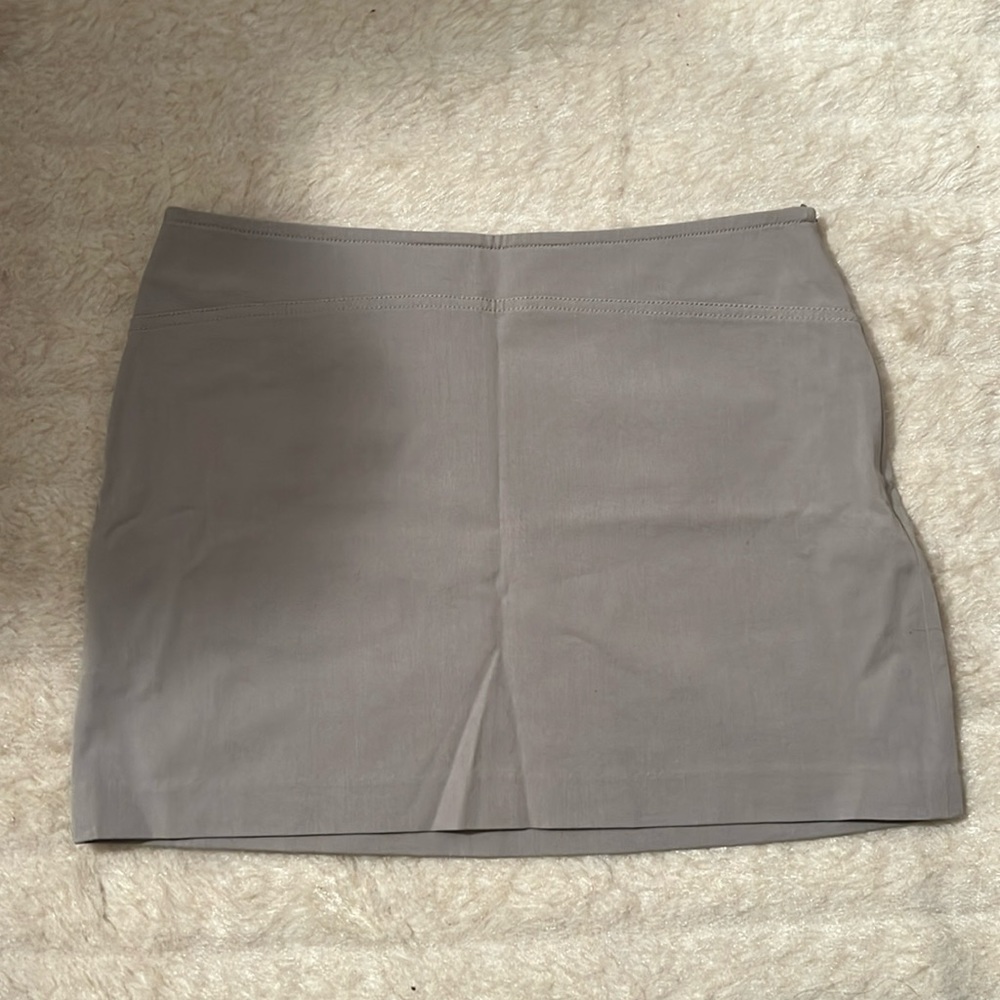 Express Side Zip Mini Skirt